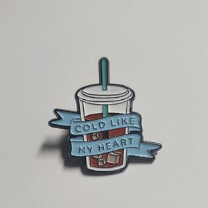 Cold Like My Heart Enamel Pin
